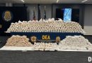 DEA DECOMISA UN MILLÓN DE PASTILLAS FALSAS Y 77 MIL KILOS DE DROGA AL CNG EN CINCO DÍAS