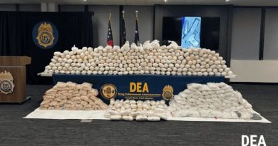 DEA DECOMISA UN MILLÓN DE PASTILLAS FALSAS Y 77 MIL KILOS DE DROGA AL CNG EN CINCO DÍAS