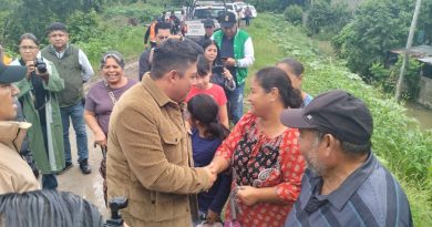 GOBERNADOR RICARDO GALLARDO SUPERVISA ATENCIÓN A FAMILIAS AFECTADAS EN LA HUASTECA