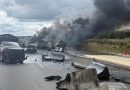 ¡EXPLOTA PIPA EN LA MÉXICO-PUEBLA! CIERRAN AMBOS SENTIDOS DE LA VIALIDAD