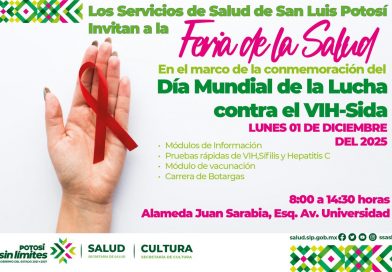 FORTALECEN PREVENCIÓN DEL VIH EN SAN LUIS POTOSÍ