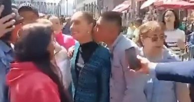 DETIENEN AL HOMBRE QUE ACOSÓ A LA PRESIDENTA CLAUDIA SHEINBAUM