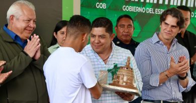 RICARDO GALLARDO ENTREGA PRELIBERACIONES EN EL CENTRO DE REINSERCIÓN SOCIAL “LA PILA”