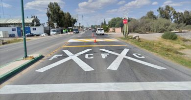 GOBIERNO ESTATAL CONSERVA EL CAMINO AL AEROPUERTO