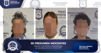FGESLP CUMPLIMENTA ORDEN DE APREHENSIÓN POR ROBO CALIFICADO Y DAÑO EN LAS COSAS