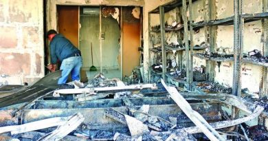 INCENDIAN UN KÍNDER; ENVÍAN A 180 MILITARES