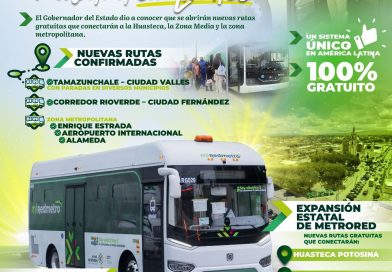 RICARDO GALLARDO ANUNCIA EXPANSIÓN DE METRORED PARA UNA MOVILIDAD SIN LÍMITES