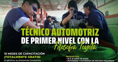 FORMACIÓN AUTOMOTRIZ DE ALTO NIVEL ABRE OPORTUNIDADES A JÓVENES POTOSINOS