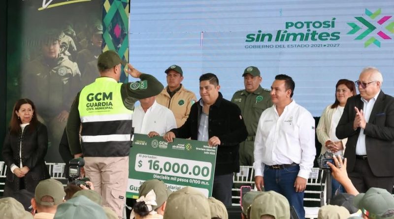 ENVÍA RICARDO GALLARDO INICIATIVA AL CONGRESO PARA SALARIO DIGNO A POLICÍAS MUNICIPALES