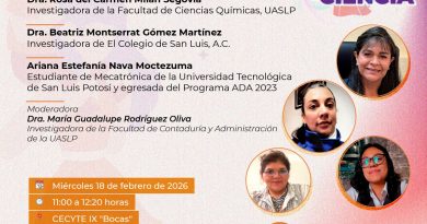 GOBIERNO DEL ESTADO RESPALDA A MUJERES CIENTÍFICAS POTOSINAS