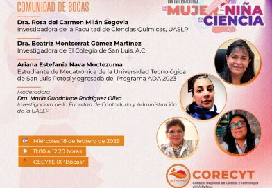 GOBIERNO DEL ESTADO RESPALDA A MUJERES CIENTÍFICAS POTOSINAS