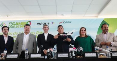 RICARDO GALLARDO Y VOLARIS PRESENTAN 5 NUEVOS DESTINOS EN S.L.P.