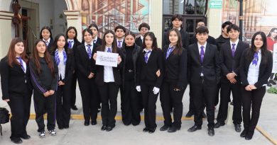 LA PREPA UNI CONMEMORA EL DÍA DE LA BANDERA