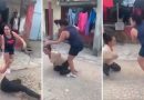 MUJER ENFRENTA A LA PRESUNTA AMANTE DE SU ESPOSO Y LE PROPINA FUERTE GOLPIZA