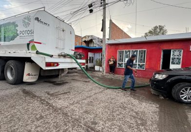 ESTADO REFUERZA ABASTO GRATUITO DE AGUA EN LA ZONA METROPOLITANA
