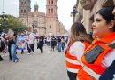 MUJERES DESTACAN EN OPERATIVO DURANTE MARCHA DEL 8M