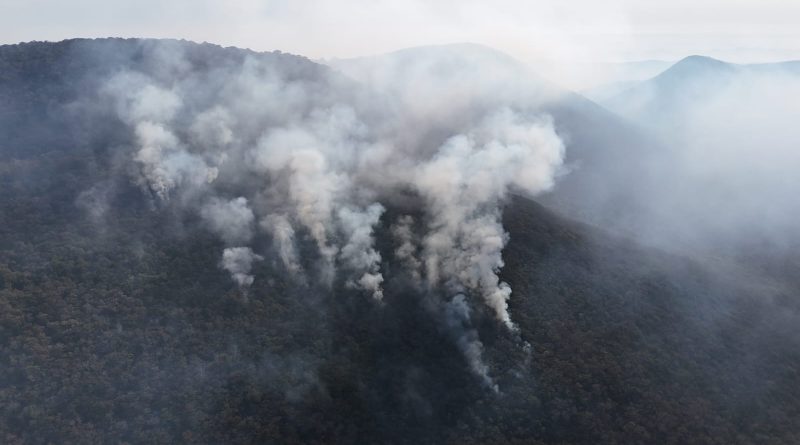 ESTADO AVANZA EN CONTROL DE INCENDIO EN CIUDAD DEL MAÍZ