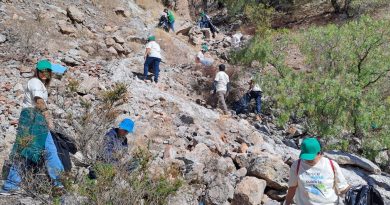 ESTADO REALIZA LIMPIEZA EN PRESA EL PEAJE POR EL DÍA MUNDIAL DEL AGUA