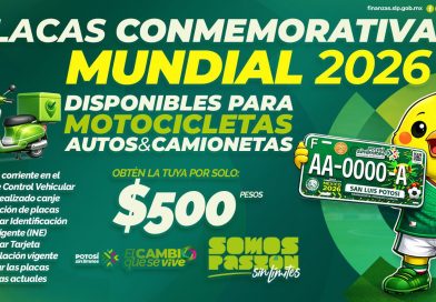 PLACAS MUNDIALISTAS PARA MOTOS YA ESTÁN DISPONIBLES