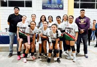 CONCLUYE CON ÉXITO TORNEO DE VOLEIBOL EN MATEHUALA