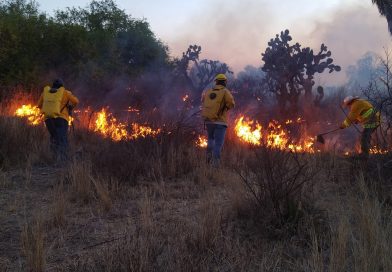 ESTADO REFUERZA CAPACITACIONES A BRIGADISTAS COMBATIENTES DE INCENDIOS