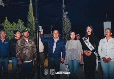 GOBIERNO DE MATEHUALA INAUGURA MODERNIZACIÓN DEL ALUMBRADO PÚBLICO EN EL SACRAMENTO