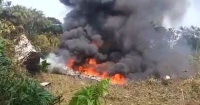 AVIÓN MILITAR HÉRCULES QUE TRANSPORTABA SOLDADOS SE ESTRELLA EN COLOMBIA