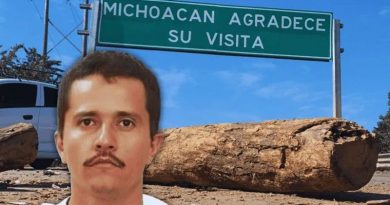 ESTO REVELA EL MAPA ENCONTRADO EN EL ESCONDITE DE «EL MENCHO»