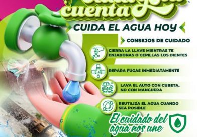 ESTADO IMPULSA CULTURA DEL AGUA ANTE TEMPORADA DE CALOR