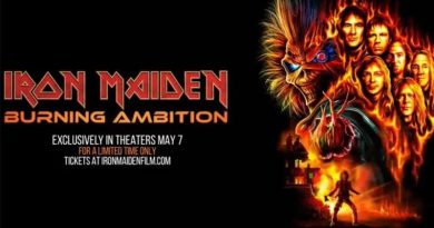 IRON MAIDEN ESTRENA TRÁILER DE DOCUMENTAL «BURNING AMBITION»