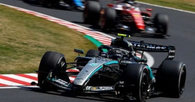 MERCEDES MARCA EL RITMO EN SUZUKA; CHECO PÉREZ SUFRE CON EL CADILLAC