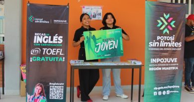 GOBIERNO ESTATAL LLEVA APOYOS Y FORMACIÓN A JÓVENES EN LA HUASTECA