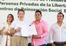 RICARDO GALLARDO ENTREGA PRELIBERACIONES EN EL CENTRO DE REINSERCIÓN SOCIAL “LA PILA”