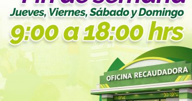 OFICINA RECAUDADORA DE CUAUHTÉMOC PERMANECERÁ ABIERTA EN DÍAS SANTOS