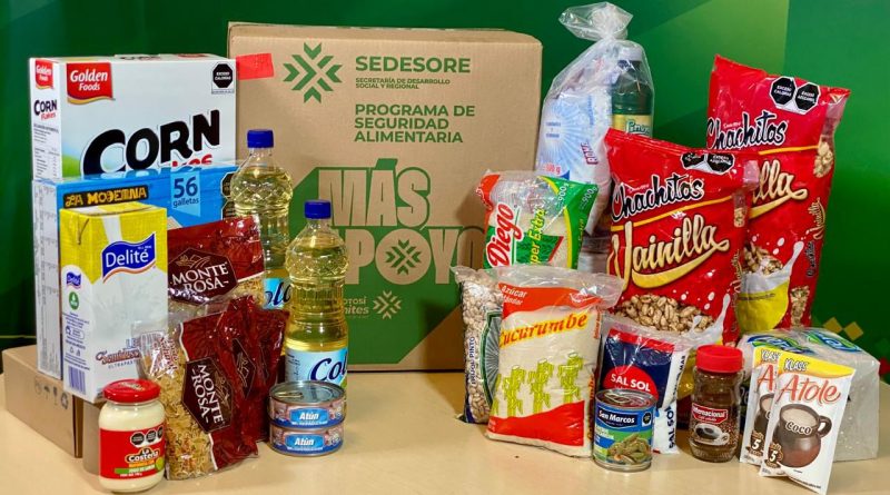 GOBIERNO ESTATAL AVANZA EN ENTREGA DE APOYOS ALIMENTARIOS