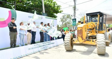 RICARDO GALLARDO ARRANCA LA REHABILITACIÓN TOTAL DEL CIRCUITO TÉNEK EN CIUDAD VALLES