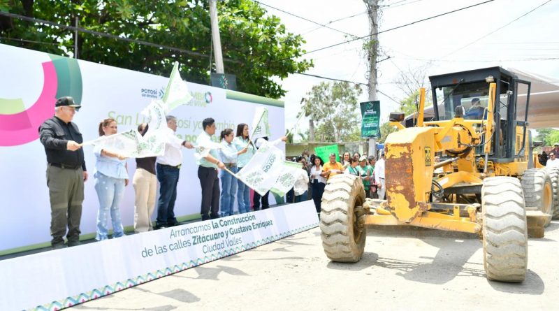 RICARDO GALLARDO ARRANCA LA REHABILITACIÓN TOTAL DEL CIRCUITO TÉNEK EN CIUDAD VALLES