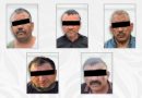 DETIENEN A CINCO PRESUNTOS INTEGRANTES DE LOS CHAPITOS EN SINALOA
