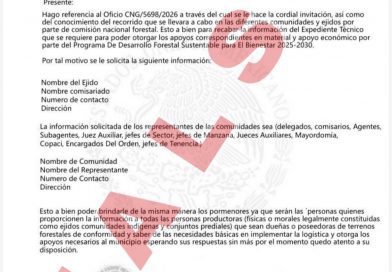 ESTADO ALERTA POR FALSO OFICIO QUE ES ENVIADO A LOS AYUNTAMIENTOS