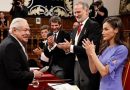 REYES DE ESPAÑA ENTREGAN EL PREMIO CERVANTES AL MEXICANO GONZALO CELORIO