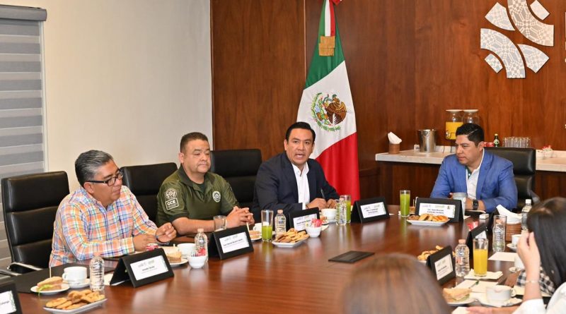 GOBIERNO ESTATAL REFUERZA COORDINACIÓN CON MUNICIPIOS PARA FORTALECER LA SEGURIDAD