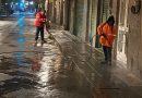 Gobierno de la Capital realiza labores nocturnas de limpieza en el Centro Histórico