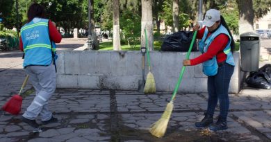 Gobierno de la Capital embellecen espacios emblemáticos del Centro Histórico