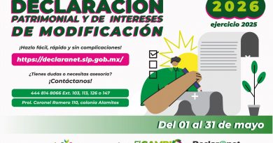 ESTADO INICIA DECLARACIONES PATRIMONIALES 2026
