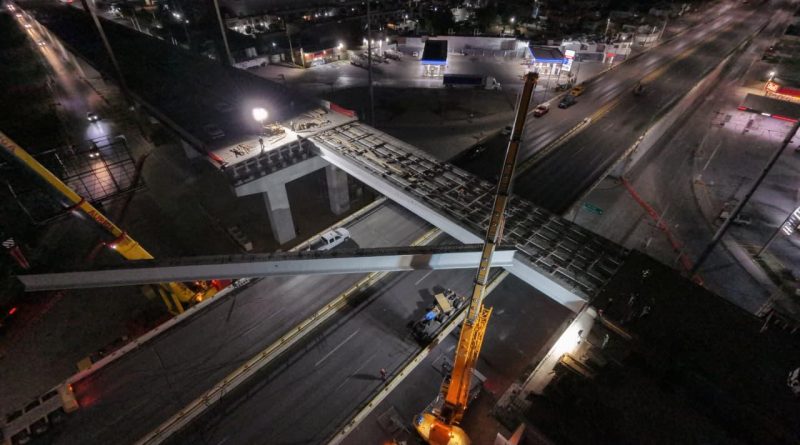SAN LUIS AMPLÍA CIERRES VIALES POR MONTAJE DE TRABES