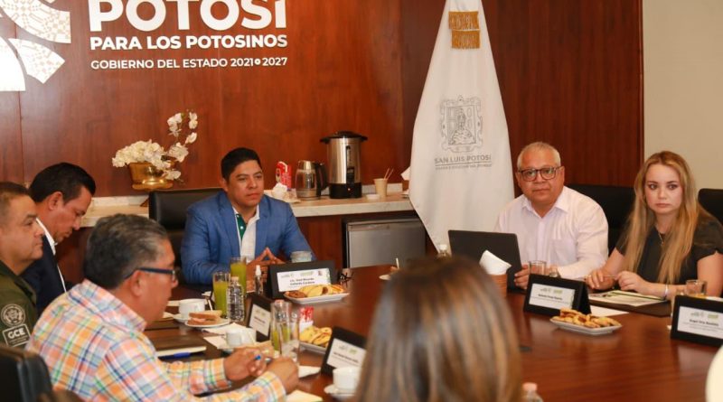 RICARDO GALLARDO CONSOLIDA ACCIONES DE SEGURIDAD CON ALCALDES DE LA ZONA CENTRO Y ALTIPLANO