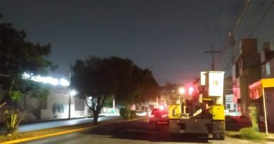 Ayuntamiento de SLP restablece alumbrado en Salvador Nava y Mariano Jiménez