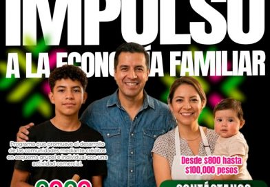 GOBIERNO ESTATAL IMPULSA LA ECONOMÍA FAMILIAR CON MÁS DE MIL 187 MDP EN CRÉDITOS