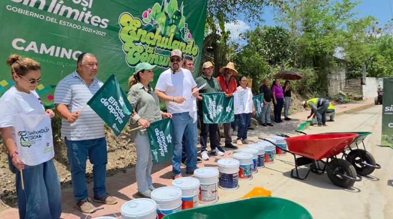 GOBIERNO ESTATAL LLEVA ENCHULANDO TU COMUNIDAD A TAMPAMOLÓN