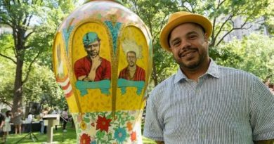 ARTE PUERTORRIQUEÑO TOMA NUEVA YORK CON HOMENAJE A BAD BUNNY, EL DOMINÓ Y LA FAMILIA LATINA